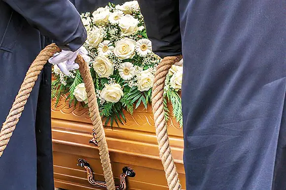 Erdbestattung mit Sargbeisetzung ohne Trauerfeier